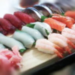 sushi sweet shrimp squid