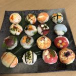 temari sushi made by guest