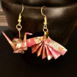 Japanese style Origami earrings