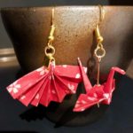 Japanese style Origami earrings