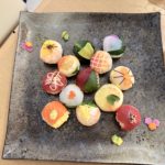colorful temari sushi