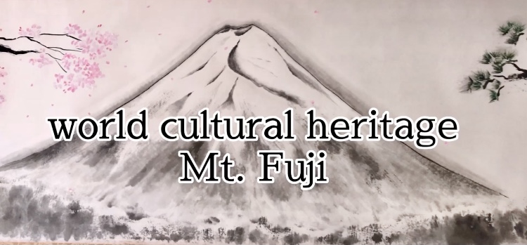 World heritage Mt. Fuji