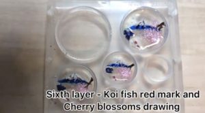 How to make 3D painting Japanese world jewelry