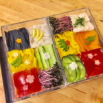 vegetarian mosaic sushi