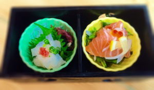 creative sashimi 2 kinds in the box