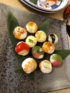 temari sushi guest made