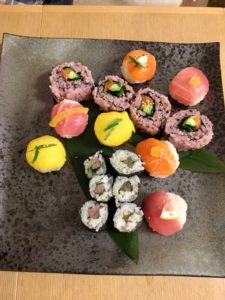 sushi guests made