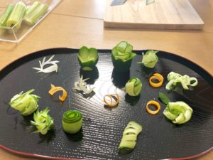 vegetable cutting decoration