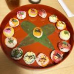 guest made beautiful temari sushi