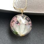 Japanese style good luck crystal pendant