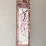 Gorgeous Kimono obi belt Kakejiku Japanese painting SHIDARE Sakura