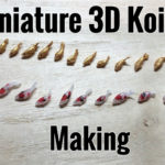 miniature 3D koi fish making YouTube video