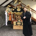 Dedication of my Ryu Kakejiku to Niigata Oryu shrine