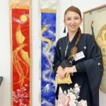National Art Center Ryu land Houou Painting Kakejiku with me
